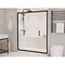 Anzzi 60 in. x 70 in. H Sliding Framed Shower Door in Matte Black w/ Tsunami Guard Tempered Clear Glass SD-AZ15-01MB - alternate 3